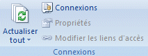 Excel 2007:Données-connexions
