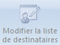 Word 2007: Publipostage-Modifier la liste de destinataires