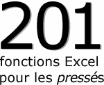 201 fonctions pour les press&eacute;s