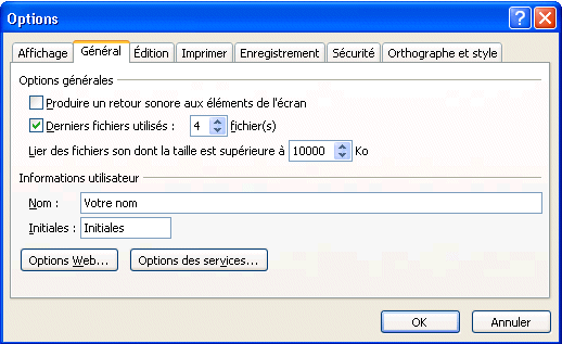 powerpoint 2003-Taille des fichiers liés