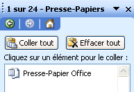 word 2003:édition-presse-papier1